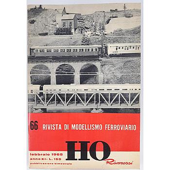Rivista di modellismo ferroviario n'66 febbraio 1965