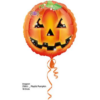 Zucca con ragno Pallone foil Standard 17" - 42 cm