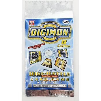 busta 8 carte digital digimon monster 1'