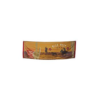banner wild west 220x74cm