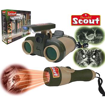 Binocolo visione notturna e torcia