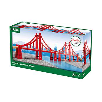 ponte sospeso a due campate