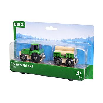 trattore con rimorchio brio