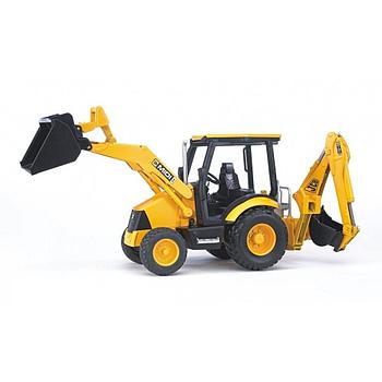 jcb con ruspa e pala