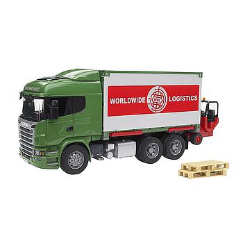 Camion Scania con container