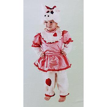 costume piggy baby tg 6/12 mesi