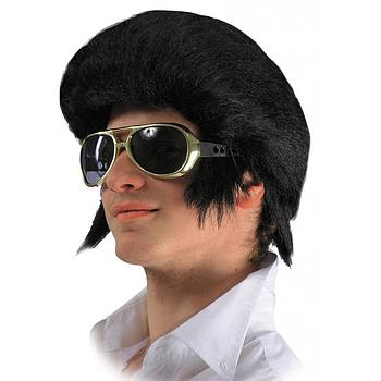 parrucca elvis nera