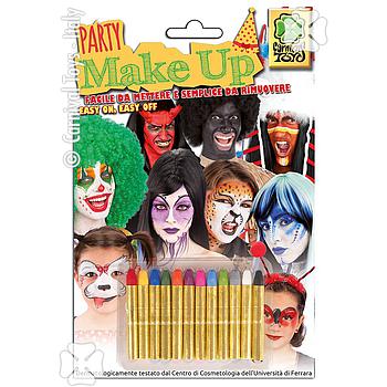 blister 12 matite trucco
